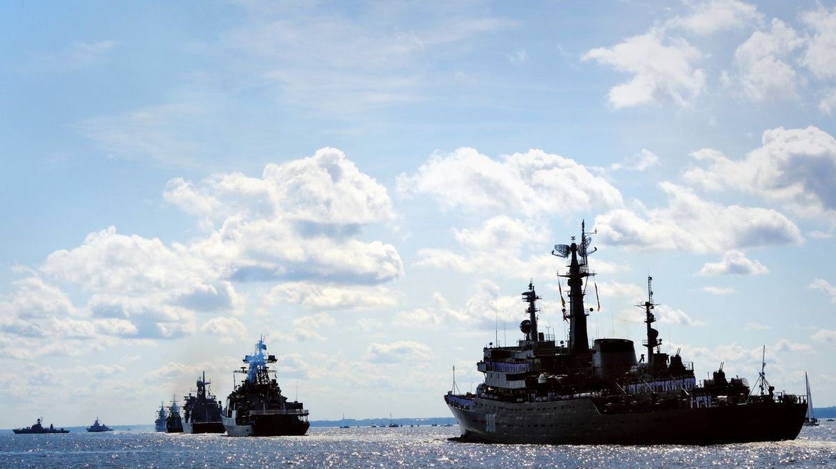 Rusko zahájilo námořní cvičení v Baltském moři